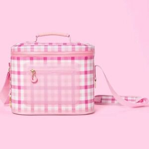 Stoney Clover x Target Cooler Bag Pink Gingham 8.8 Quart Softsided Pool Picnic